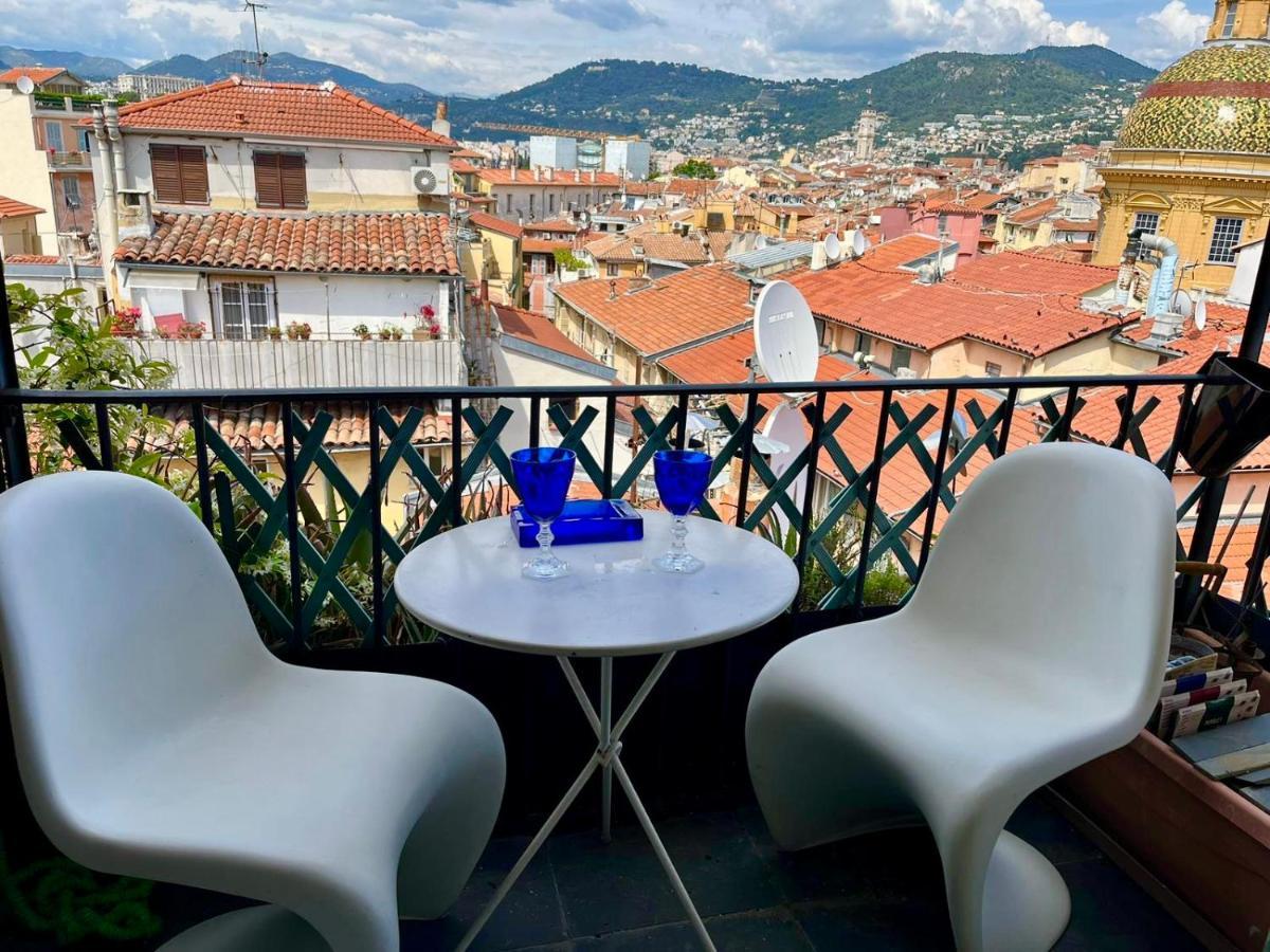 Cosy Penthouse Old Town Sea View Little Terraces Air Conditionned Nice Exterior photo
